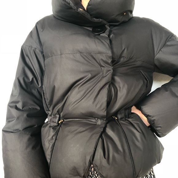 theory hooded puffer coat